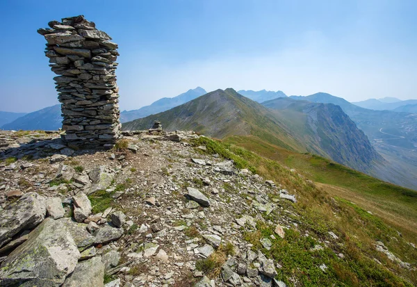 Cima Del Monte Tromedja Confine Tra Montenegro Kosovo Albania — Foto Stock