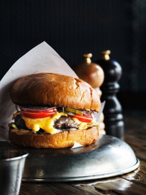 Masada ev yapımı hamburger