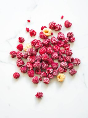 Olgun tatlı Kırmızı Ahududu