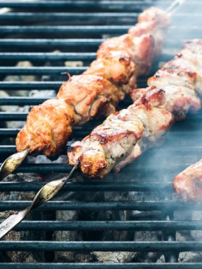 Kebap, et şiş üzerinde