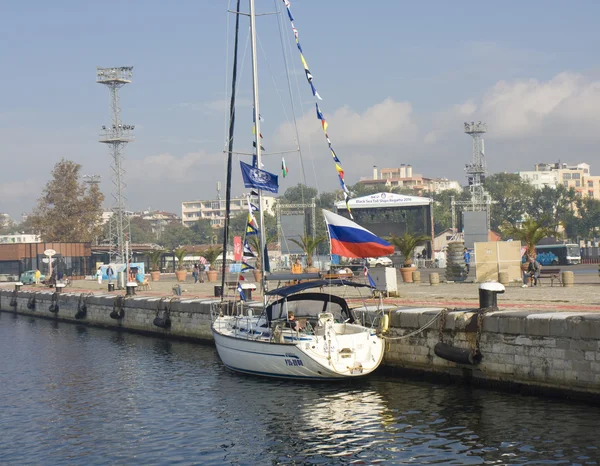 Internationale regatta, varna, bulgaria — Stockfoto