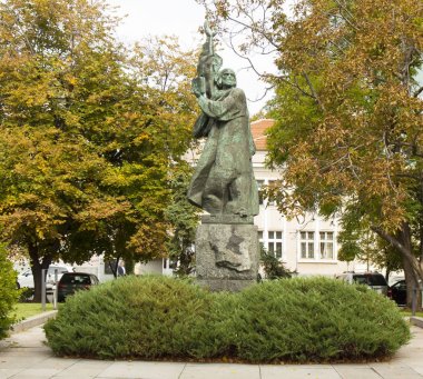 Sofya, Bulgaristan, anıt Paisiy Hilendarsky