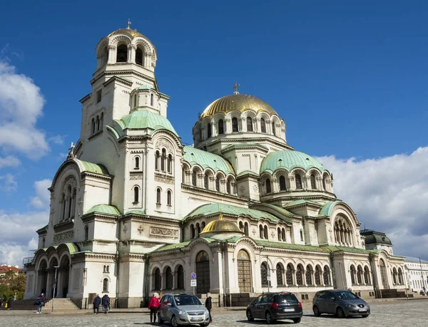 Sofia, Bulgarien, Alexander Nevsky katedralen — Stockfoto