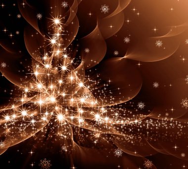 Christmas kırmızı ağaç arka plan