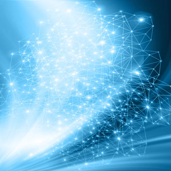 En iyi Internet kavramı küresel iş. Teknolojik arka plan. Sembolleri Wi-Fi, Internet, televizyon, telefon ve uydu iletişim ışınları