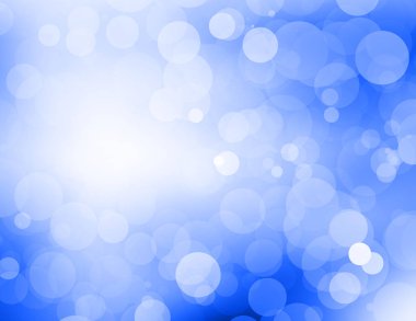 bokeh mavi arka plan