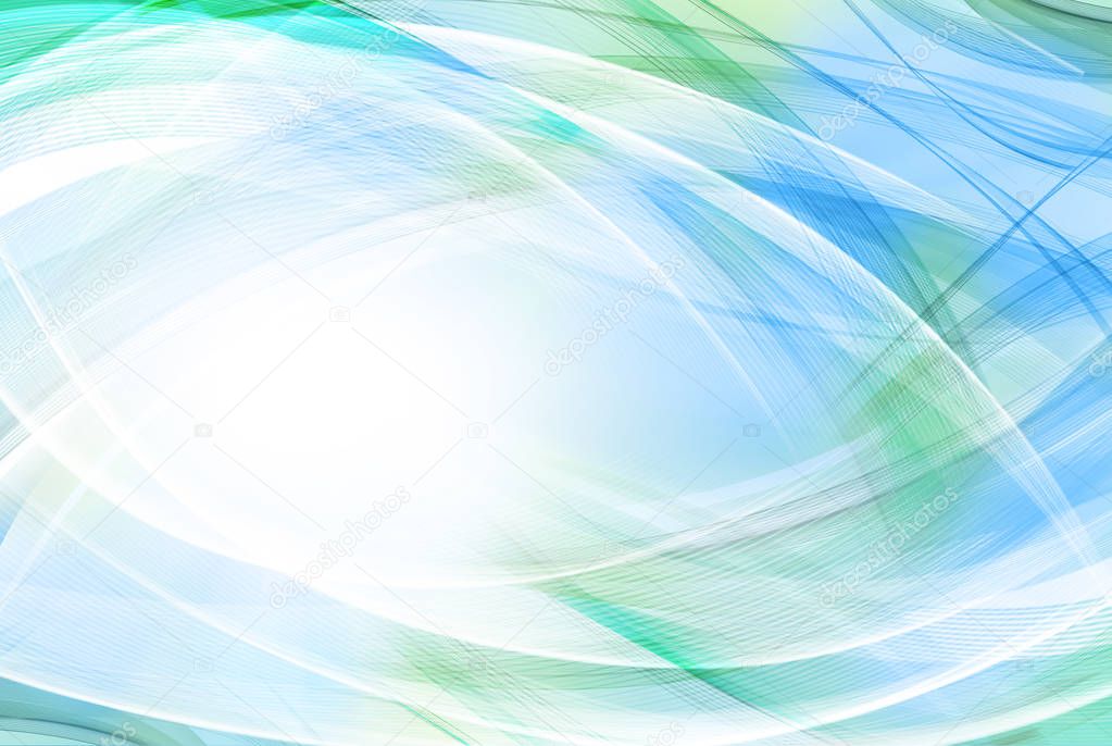 Abstract blue-green background background