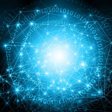 En iyi Internet kavramı küresel iş. Teknolojik arka plan. Sembolleri Wi-Fi, Internet, televizyon, telefon ve uydu iletişim ışınları