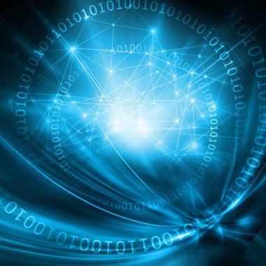 En iyi Internet kavramı küresel iş. Teknolojik arka plan. Sembolleri Wi-Fi, Internet, televizyon, telefon ve uydu iletişim ışınları