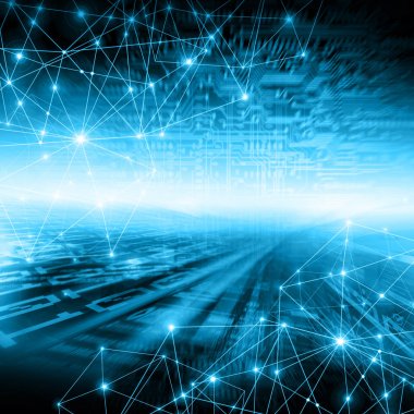Global işletmelerin en iyi internet kavramı. Teknolojik geçmiş, internet, televizyon, mobil ve uydu iletişimi sembolleri.
