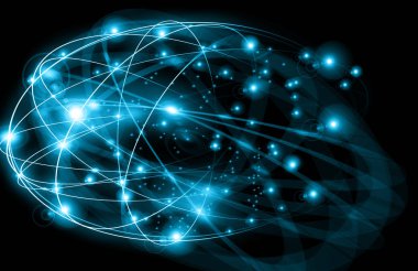 Global işletmelerin en iyi internet kavramı. Teknolojik geçmiş, internet, televizyon, mobil ve uydu iletişimi sembolleri.