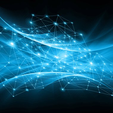 Global işletmelerin en iyi internet kavramı. Teknolojik geçmiş, internet, televizyon, mobil ve uydu iletişimi sembolleri.
