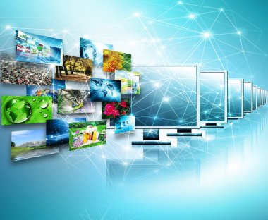 televizyon ve internet üretim teknolojisi kavramı