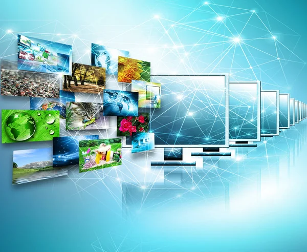 televizyon ve internet üretim teknolojisi kavramı