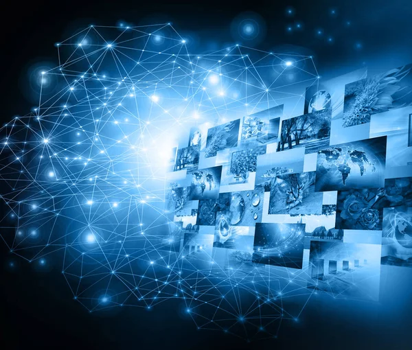 televizyon ve internet üretim teknolojisi kavramı