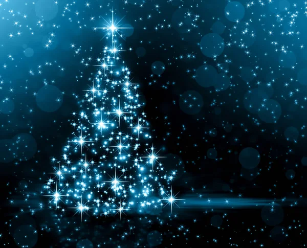 Рождественское дерево фон — стоковое фото