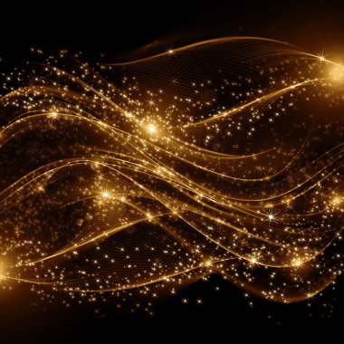 Arkaplanda kar taneleri ve yıldızlar iniyor