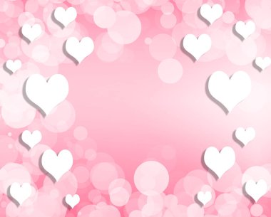 Sevgililer Günü soyut arkaplanı