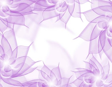 Çiçeksel romantik mor arka plan.