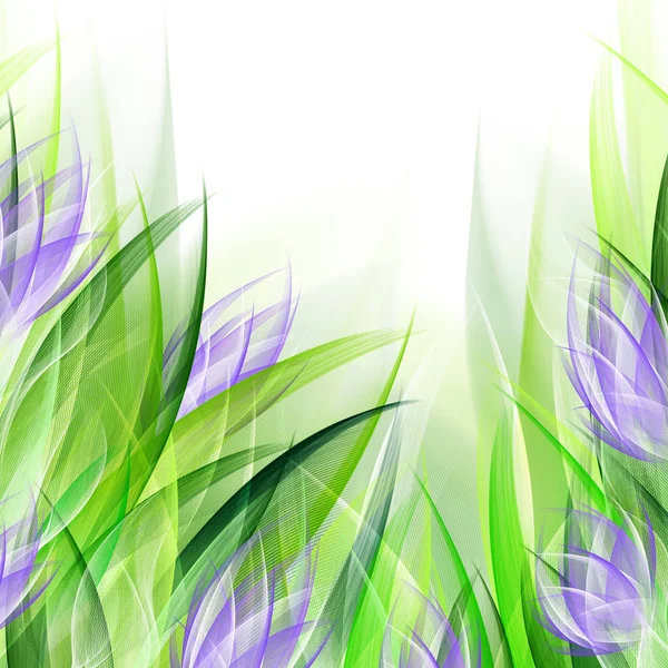 Blumen romantischen zarten Hintergrund — Stockfoto