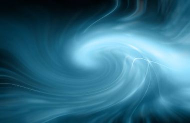 Mavi arka plan, satır güzel bükme kıvırma soyut