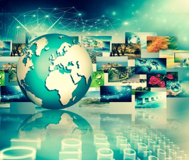 televizyon ve internet üretim teknolojisi kavramı
