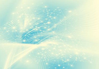 Teknolojik arka plan, küresel iş kavramı Internet. Internet bağlantısı, bilim ve teknoloji grafik tasarım soyut