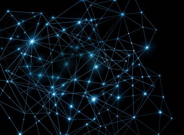 Teknolojik arka plan, küresel iş kavramı Internet. Internet bağlantısı, bilim ve teknoloji grafik tasarım soyut