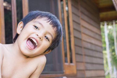 Asya Tayland küçük çocuk