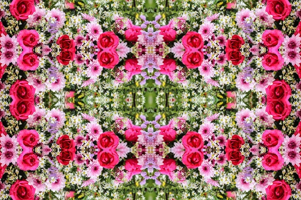 Abstrakte surreale Muster Kaleidoskop Textur Hintergrund — Stockfoto