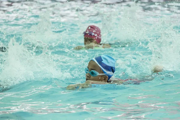 Children in the swimming pool — Stock Photo, Image