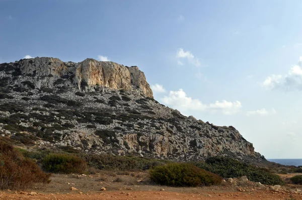 Βουνό στο Κάβο Γκρέκο στην Κύπρο. — Φωτογραφία Αρχείου