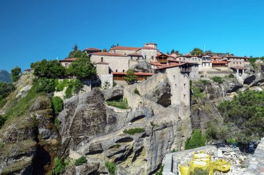 Manastırı Yunanistan'da büyük Meteor.