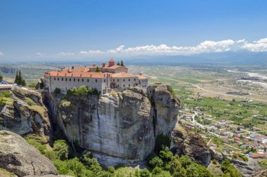 meteora içinde kutsal teslis Manastırı.