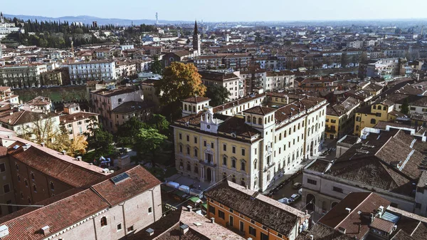 Panoramic View Old Architecture Verona — Stock Photo, Image