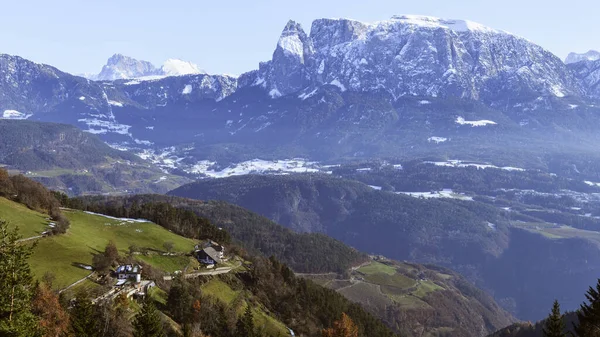 Malerische Landschaft Südtirol Mit Blick Auf Die Dolomiten — Stockfoto