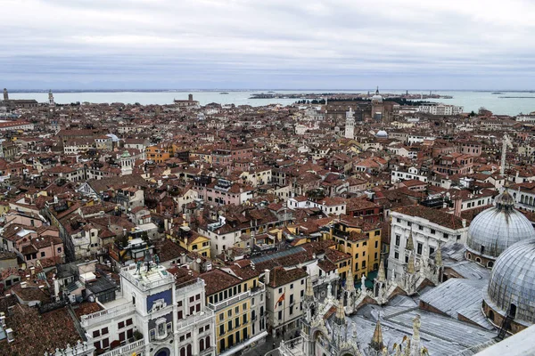 Saint Mark Campanile Gözlem Güvertesinden Venedik — Stok fotoğraf