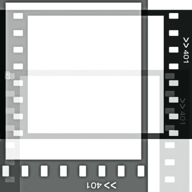  Retro renkli film şeridi arka plan ve doku