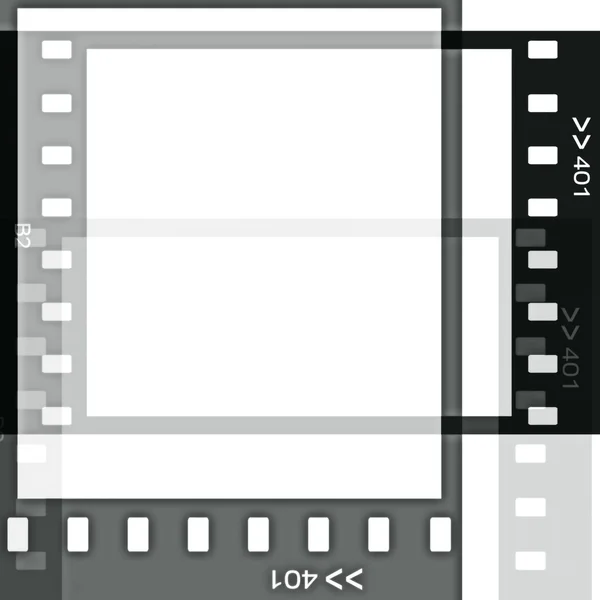 Retro färg film strip bakgrund och textur — Stockfoto