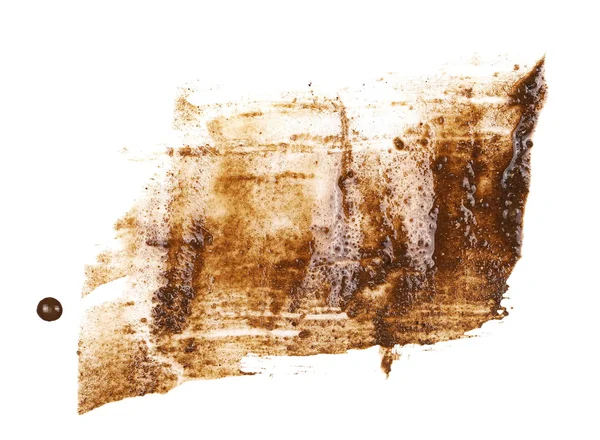 kırpma yolu ile beyaz arka plan üzerinde izole damla püskürtülür çamur