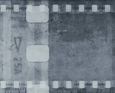 Grunge film şeridi arka plan ve doku
