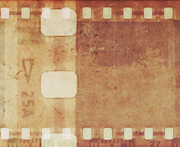 Grunge film strip achtergrond en textuur — Stockfoto