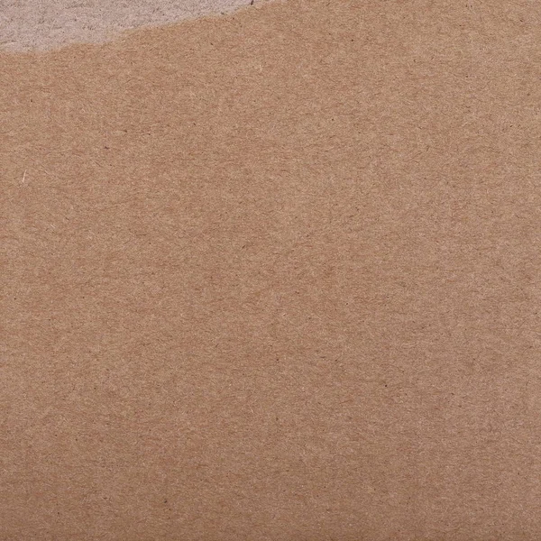 段ボールの背景は、茶色の紙表面の質感 — ストック写真