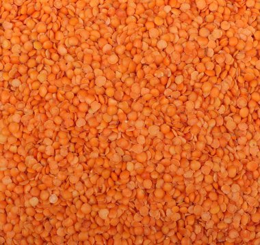 Turuncu mercimek arka plan ve doku 