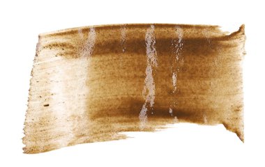 kırpma yolu ile beyaz arka plan üzerinde izole damla püskürtülür çamur