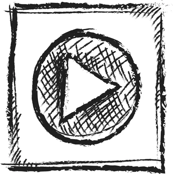 Media symbol, ikona ilustracja — Zdjęcie stockowe