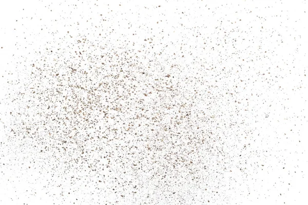 Polvere isolata su sfondo bianco, con percorso di ritaglio — Foto Stock