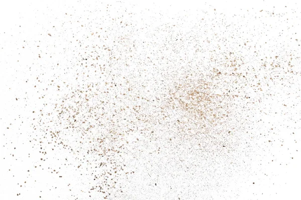 Polvere isolata su sfondo bianco, con percorso di ritaglio — Foto Stock