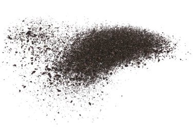 morumsu kırmızı mineral beyaz arka plan üzerinde kristal doku izole kazık