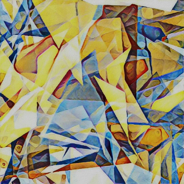 Абстрактная геометрическая композиция красочный фон, текстура — стоковое фото